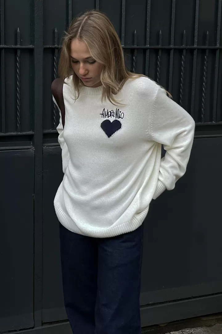 Amore mio sweater^Subdued Hot
