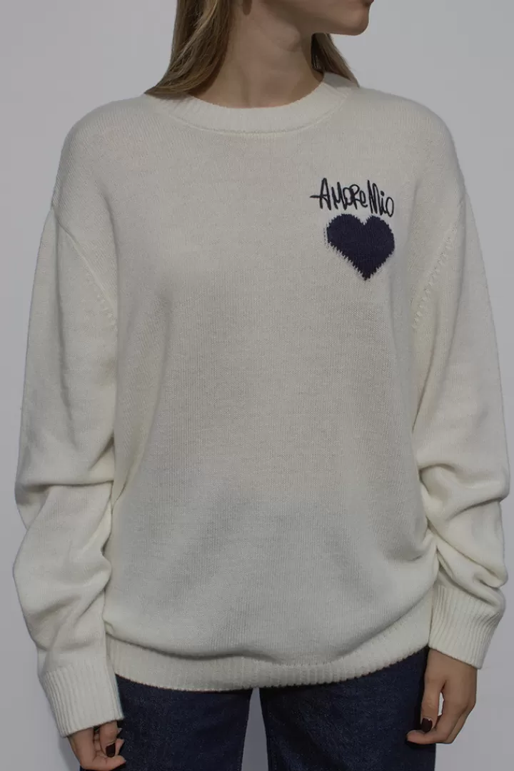 Amore mio sweater^Subdued Hot