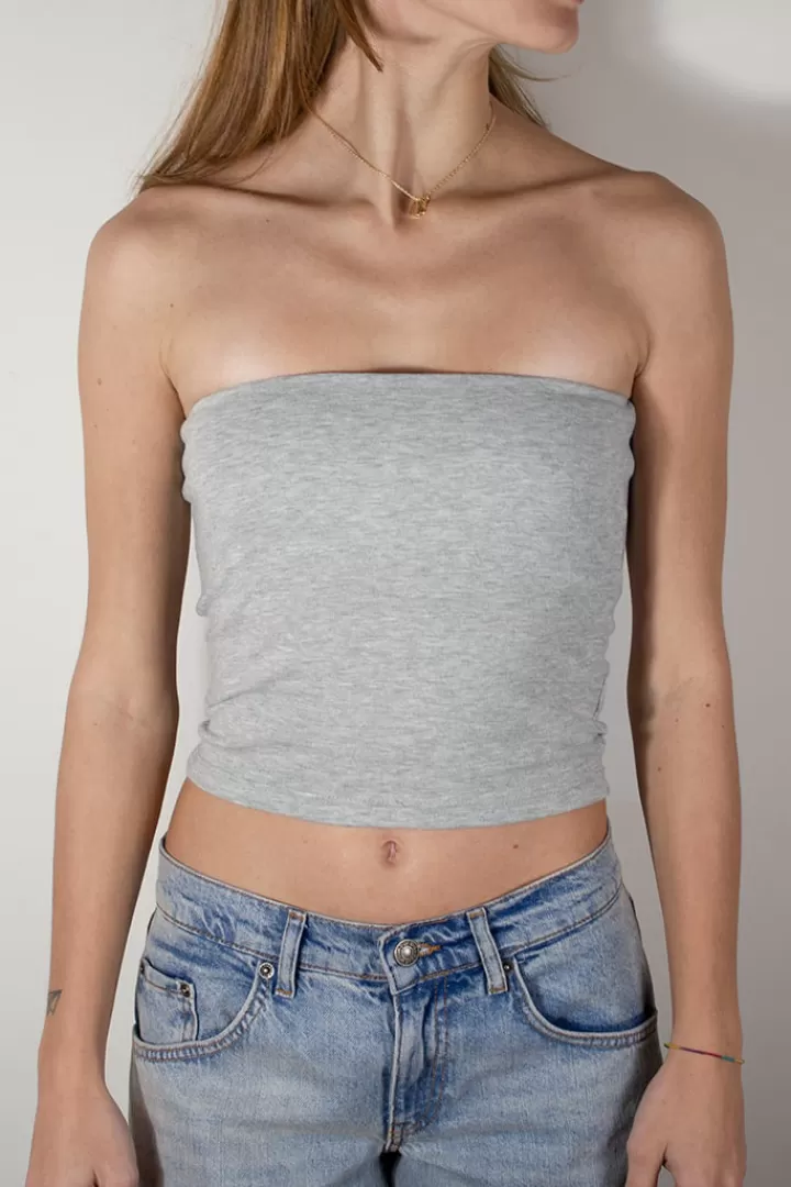 Bandeau top^Subdued New