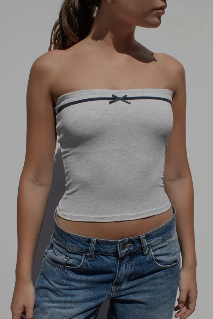 Bandeau top with bow^Subdued Flash Sale