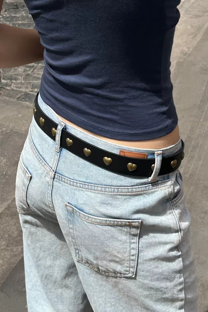 Belt with Hearts^Subdued Outlet