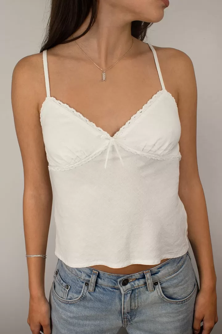 Bow tank top^Subdued Discount