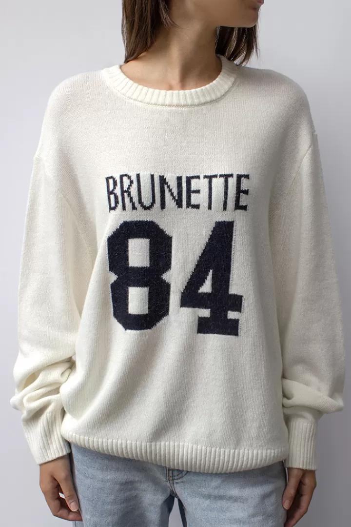 Brunette sweater^Subdued Cheap