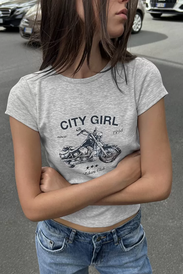 City Girl t-shirt^Subdued Cheap