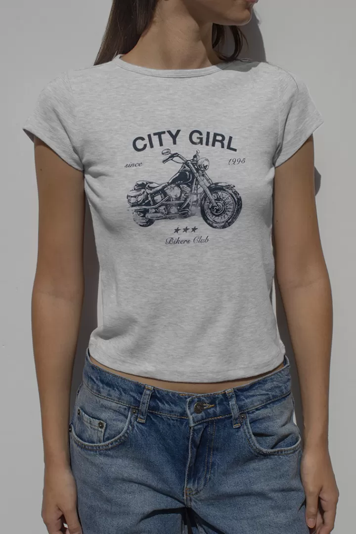 City Girl t-shirt^Subdued Cheap