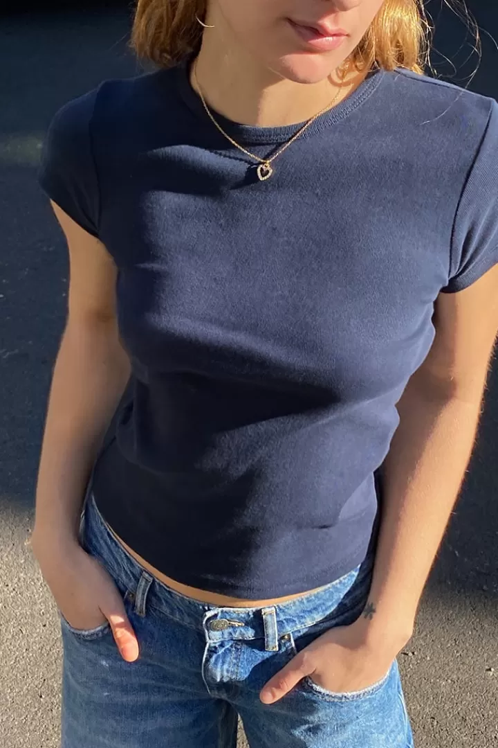 Crew neck t-shirt^Subdued Sale