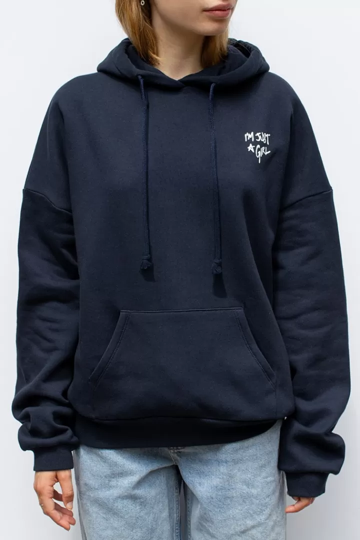 I'm just a girl hoodie^Subdued Fashion
