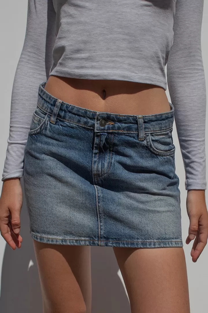 Low waist skirt^Subdued Cheap