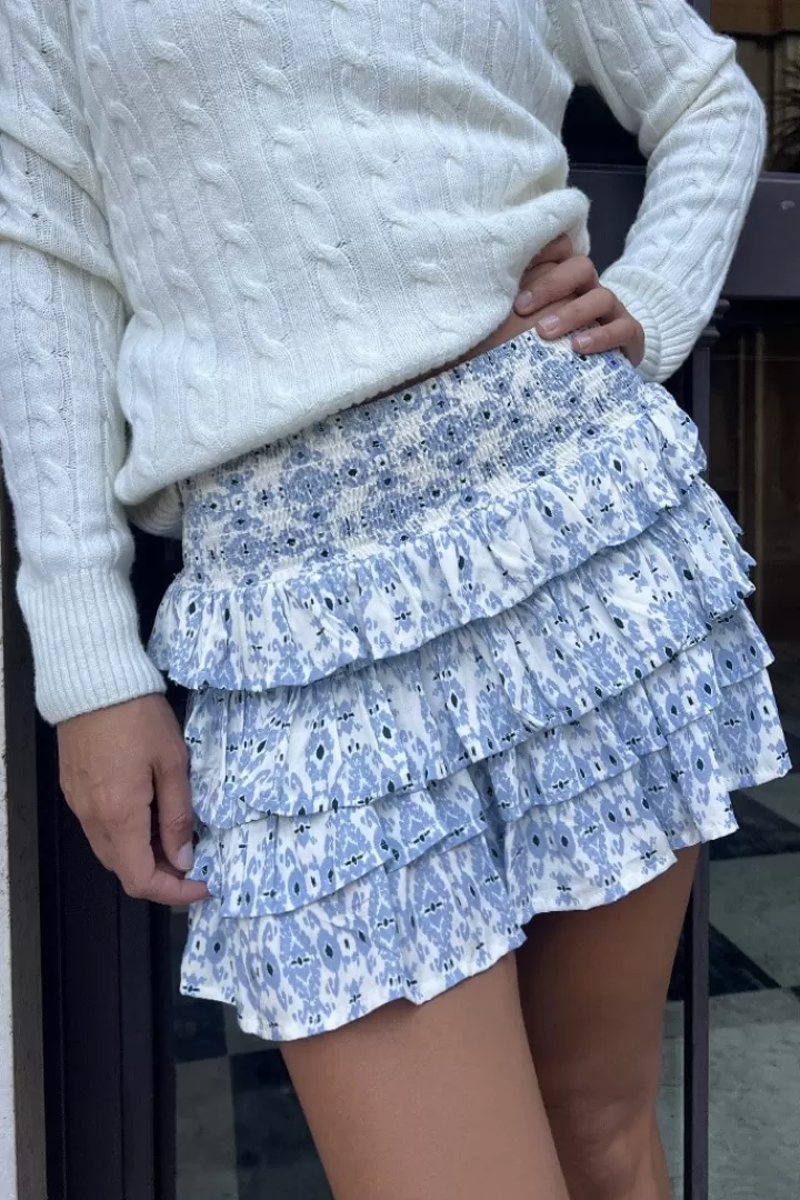 Mini ruffle skort^Subdued Outlet