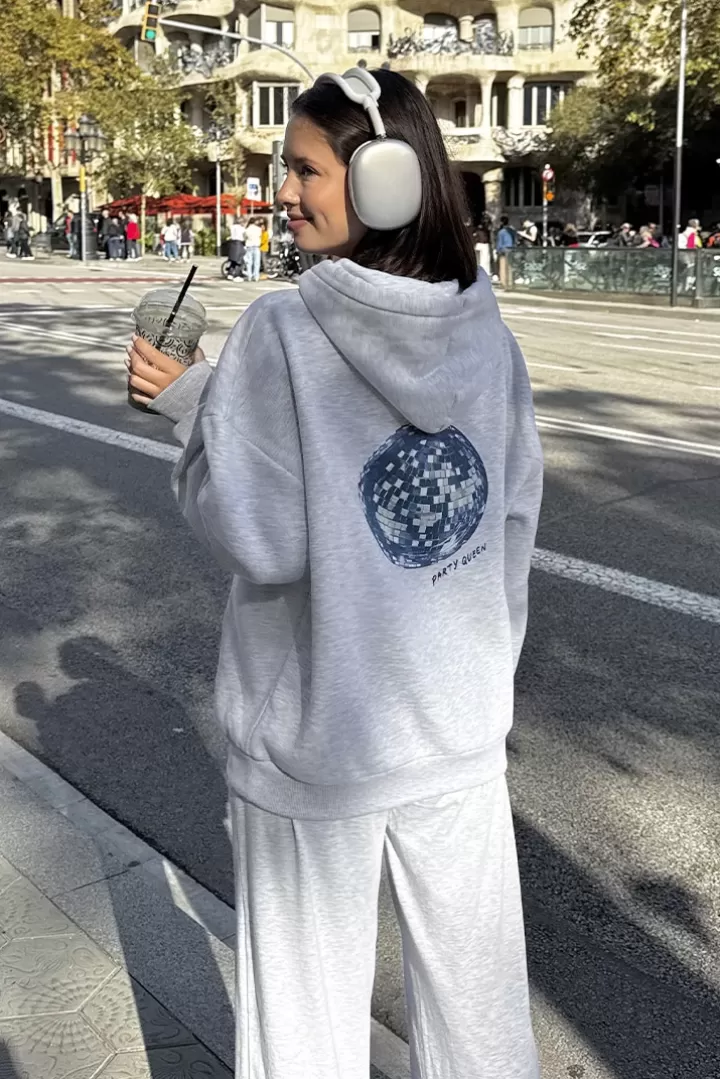 Party Queen hoodie^Subdued Best