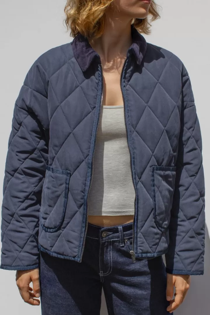 Quilted jacket^Subdued Best Sale