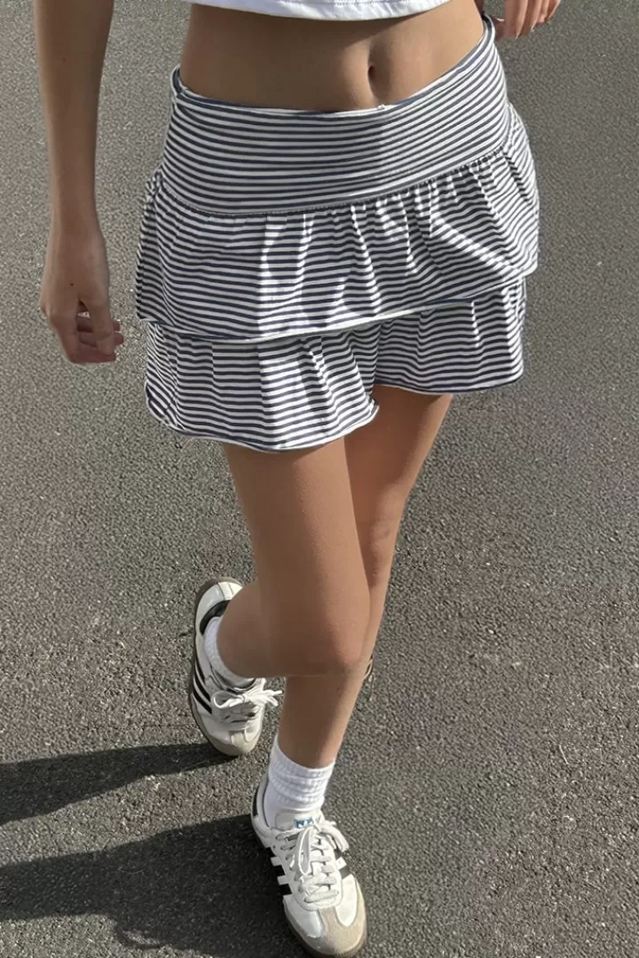Ruffle skirt^Subdued Outlet