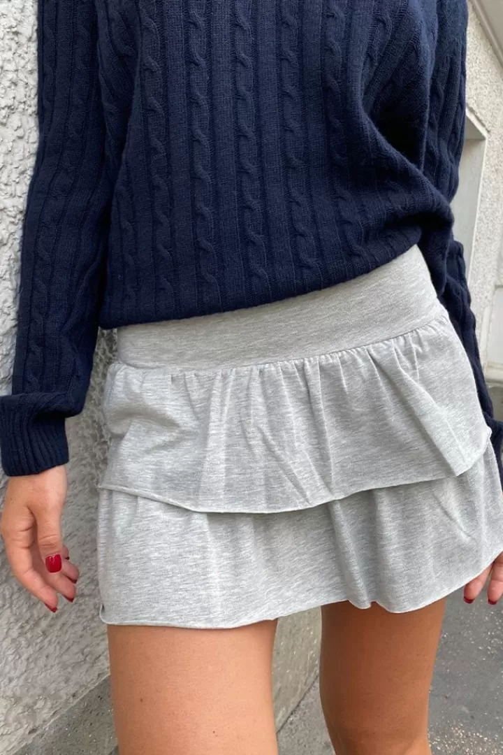 Ruffle skirt^Subdued Store