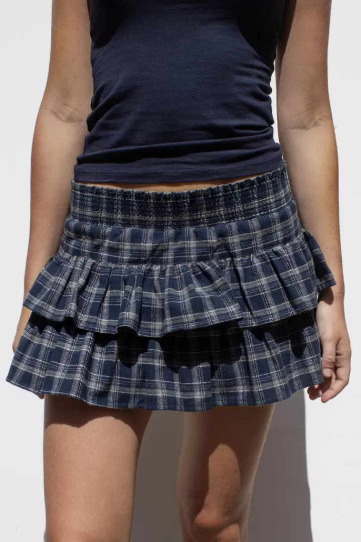Ruffle skirt^Subdued Best