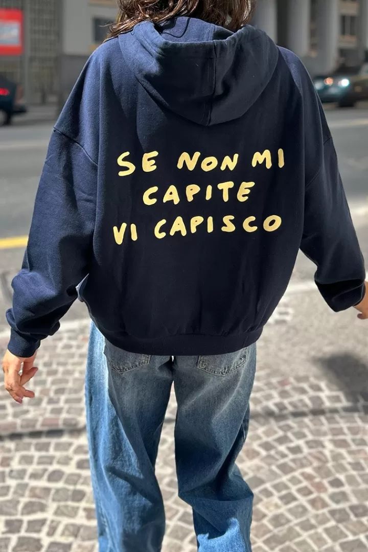 Se non mi capite hoodie^Subdued Clearance