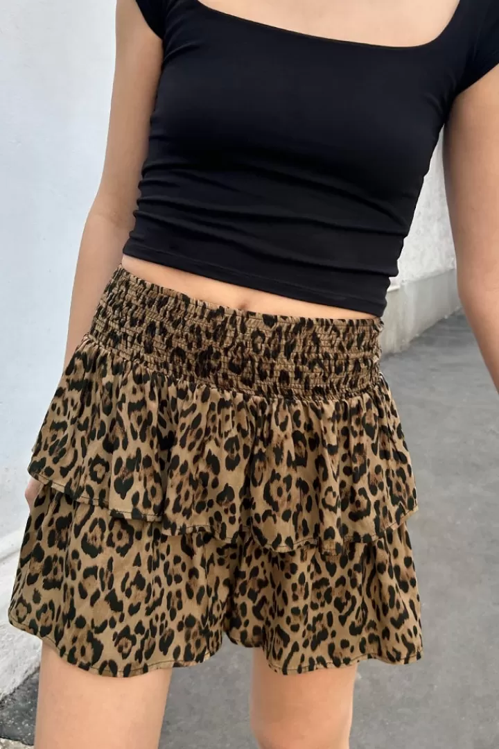 Skirt with ruffles^Subdued Best