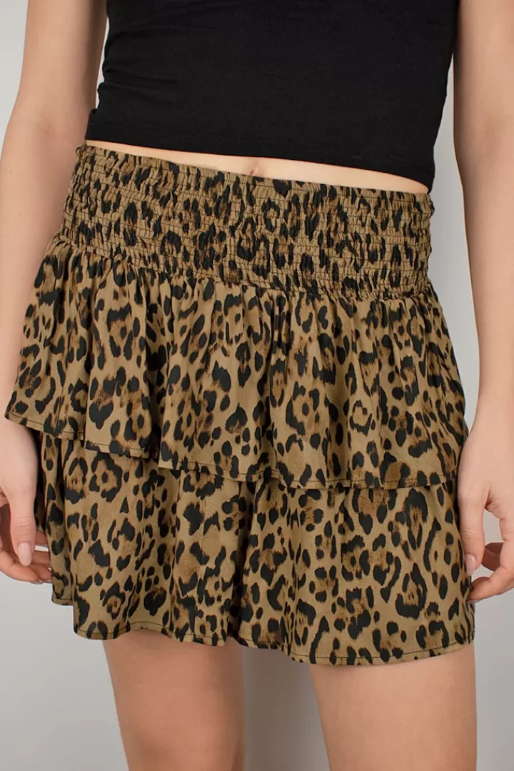 Skirt with ruffles^Subdued Best