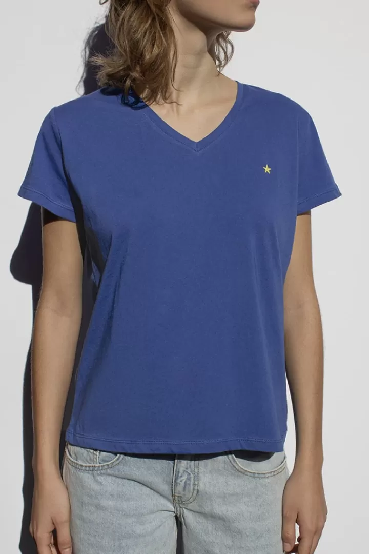 Star v neckline t-shirt^Subdued Shop