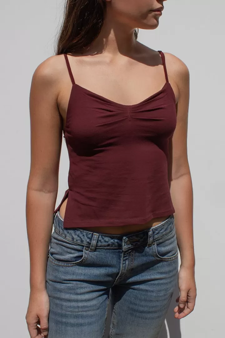 Top with splits^Subdued Shop