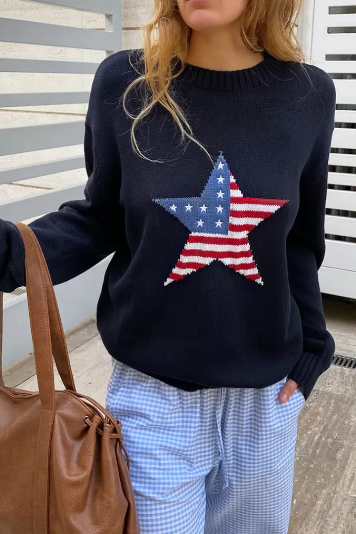 USA Star Sweater^Subdued Outlet