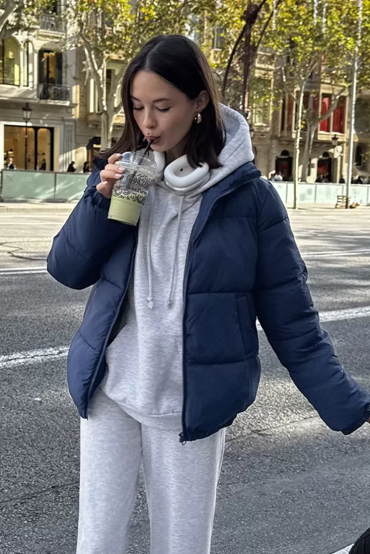 Waterproof bomber jacket^Subdued Hot